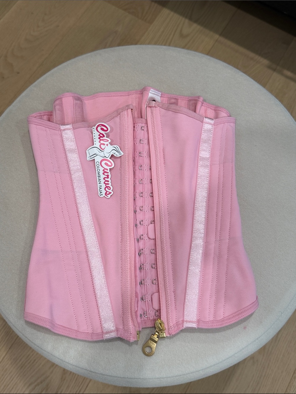 Chi Curves Pink Waist Shaping Corset